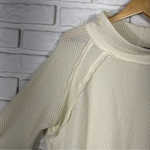 We The Free She's A Keeper Oversized Knit Cowl Neck Sweater Size XS - Picture 7 of 12